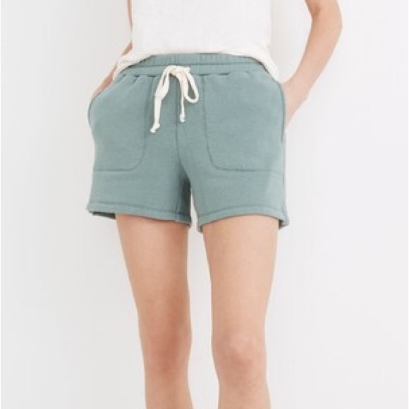 Madewell Pants - Madewell MWL Airyterry Stitched-Pocket Sweatshorts M